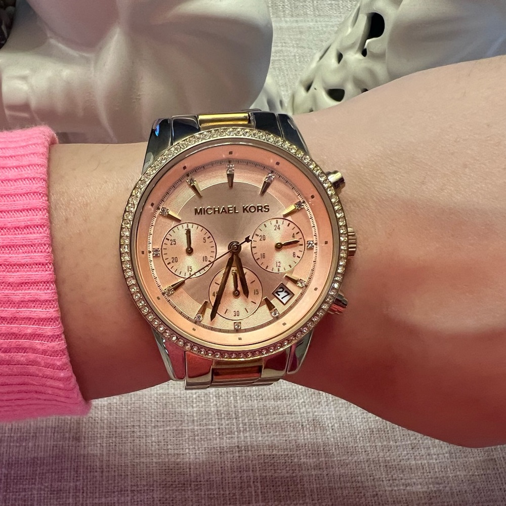 Authentic Michael Kors Women Ritz Watch - Picture 5 of 13